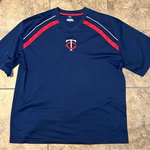 Minnesota Twins T-Shirt MLB Genuine Merchandise XL Blue Red Tee